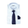 thumbnail image 1 of Baines, 100% Organic Cotton Classic Button-Down Men’s Dress Shirts with Matching Tie Sweatproof Casual Long Sleeve Cotton Shirt, 1 of 8