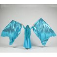 thumbnail image 1 of Baisdan Dance Rectangle Flag Worship Flag Church Praise Dance Accessories Blue 1 Pair, 1 of 5