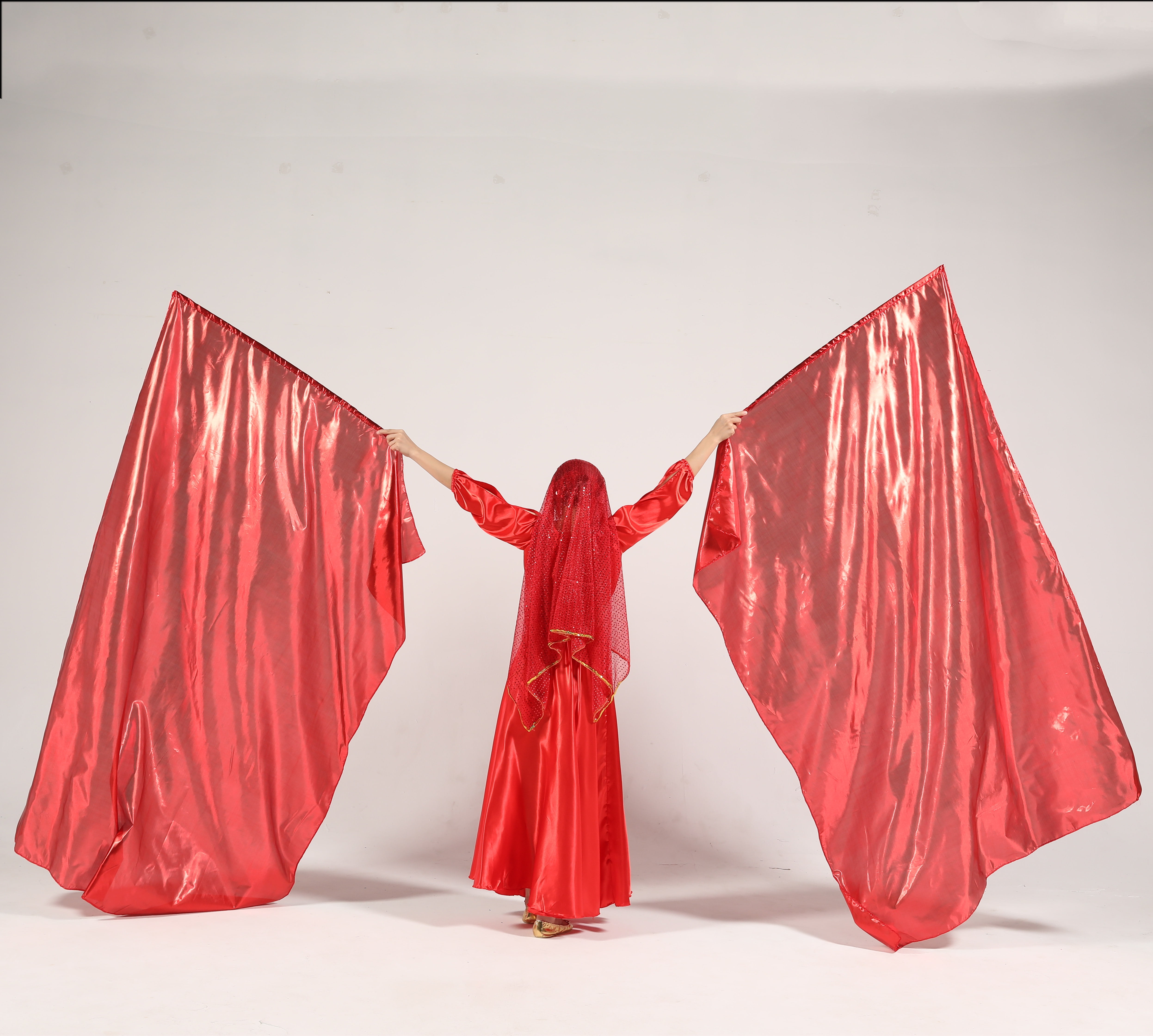 Baisdan 4 Piece Flex Rods, 31 In Worship Flags Bendable Flexible Sticks