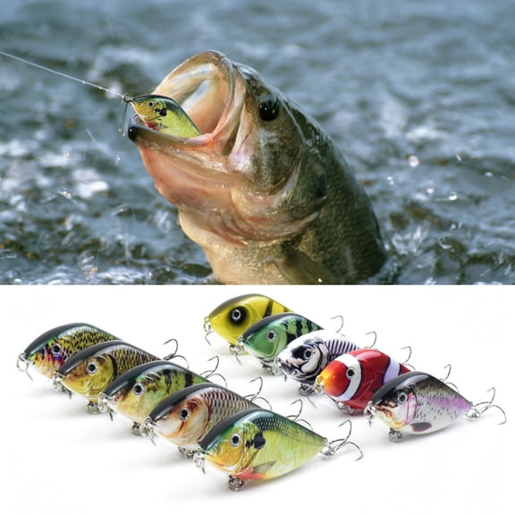 Bait,Bait With Crankbait 2.8in / 0.5oz / 0.5oz Lure Rattle Lures Pike Crankbait Rattle Lures Bait With Lures Pike Saltwater 0.5oz Lure Freshwater Vib Lures Lure Bait
