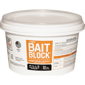 JT Eaton Bait Block Rat & Mouse Poison Bar - Single Pack Residential Use, Standard Application