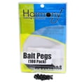 thumbnail image 1 of Bait Pegs 100 Pack - Rubber pegs for Pegging Soft Plastic Fishing Lures to Hooks, jigs, chatterbaits, etc [Select Size] Size 2, 1 of 7