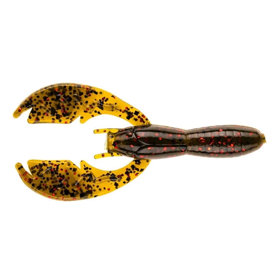 BaitFuel Baby Paca Craw 3.75'' Green Pumpkin Red 9pk