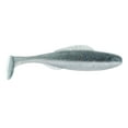 thumbnail image 1 of BaitFuel Saltwater 3in Paddle Tail, Grey Ghost Magic, 6pieces Fishing Lures, 1 of 4