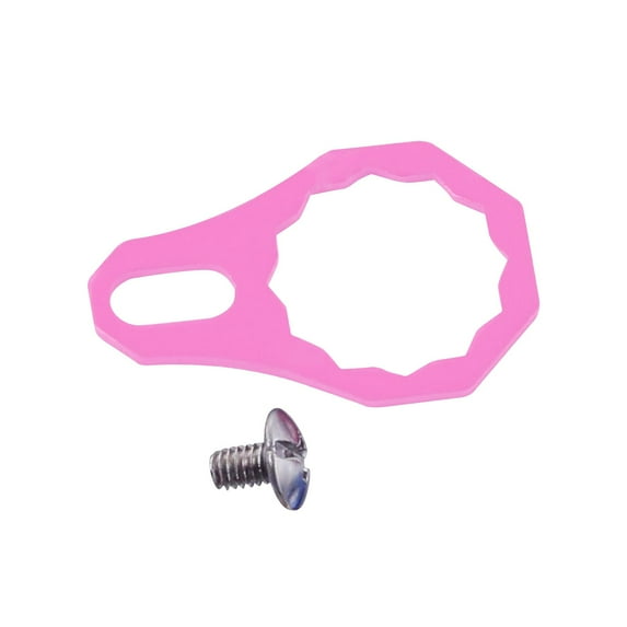 Baitcasting Reels Locking Plate Accessories Left Right Handle Knob Locking Plate Pink