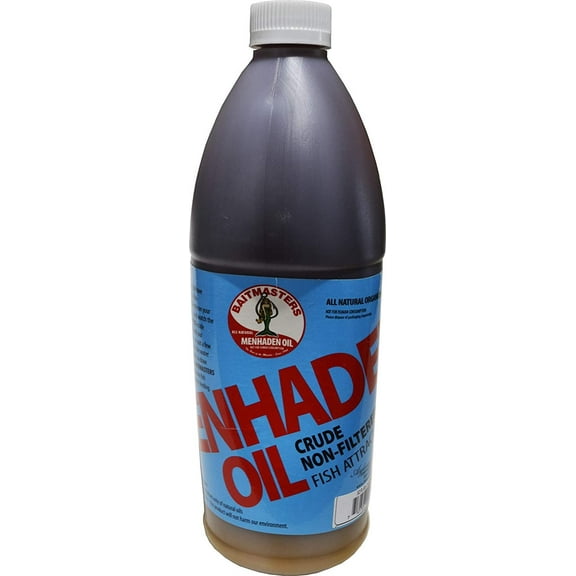 Baitmasters Menhaden Oil Fish Attractant 32 Ounces