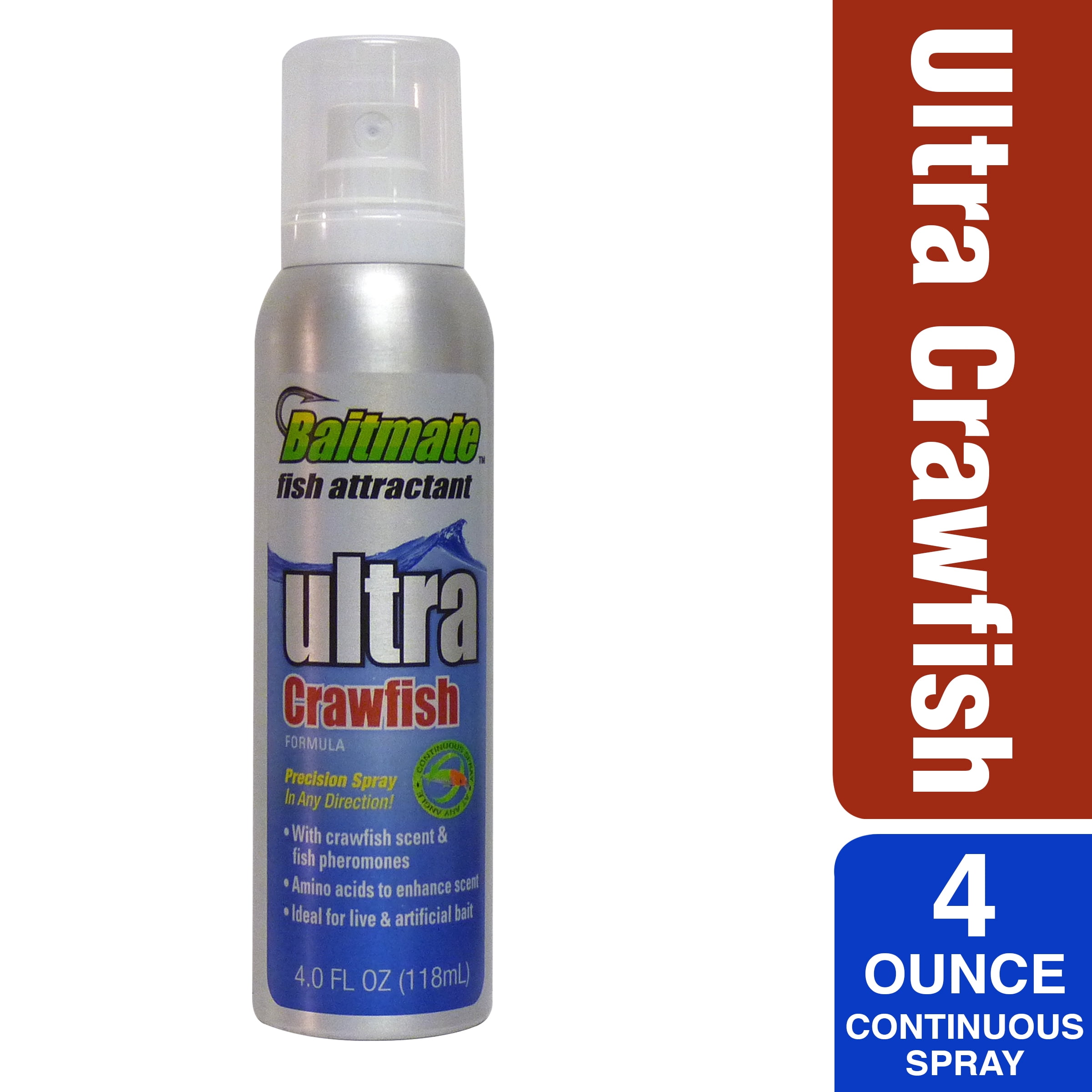Baitmate Ultra Crawfish Continuous Spray Fish Attractant, 4 Oz
