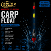BaitsBase 5g Carp Fishing Float   High Visibility Sensitive Float for Carp, Bream, Roach and Freshwater Fishing