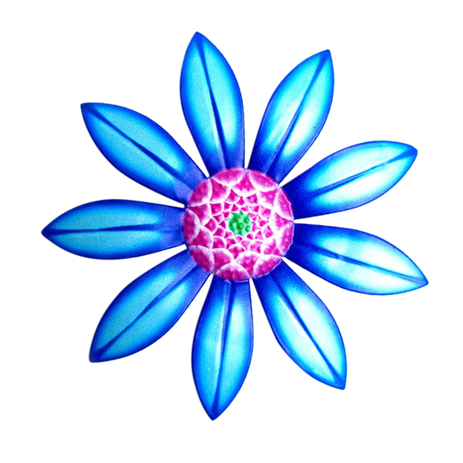 Baiulaoshu Cute Desk Decor Desktop Ornament Sunflower Metal Flowers