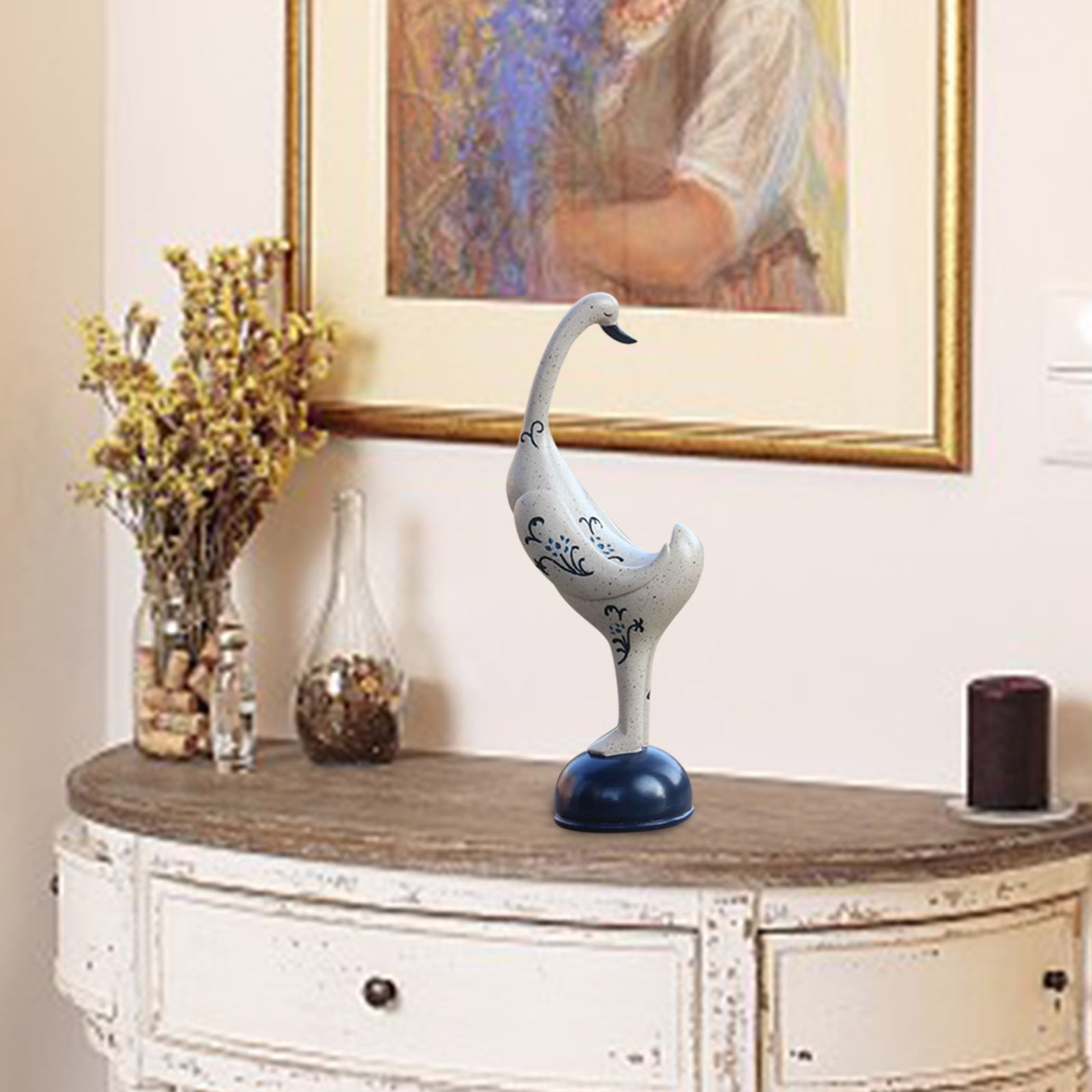 Baiulaoshu Mother'S Day Gift Creative Animal Resin Statue Desk Decor