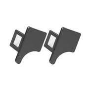 acdanc Baiwo 1 Pair Seat Belt Latches High Strength Hidden Seat Belt Buckles Universal Auto Seat Belt Clips Locks Car Accessories