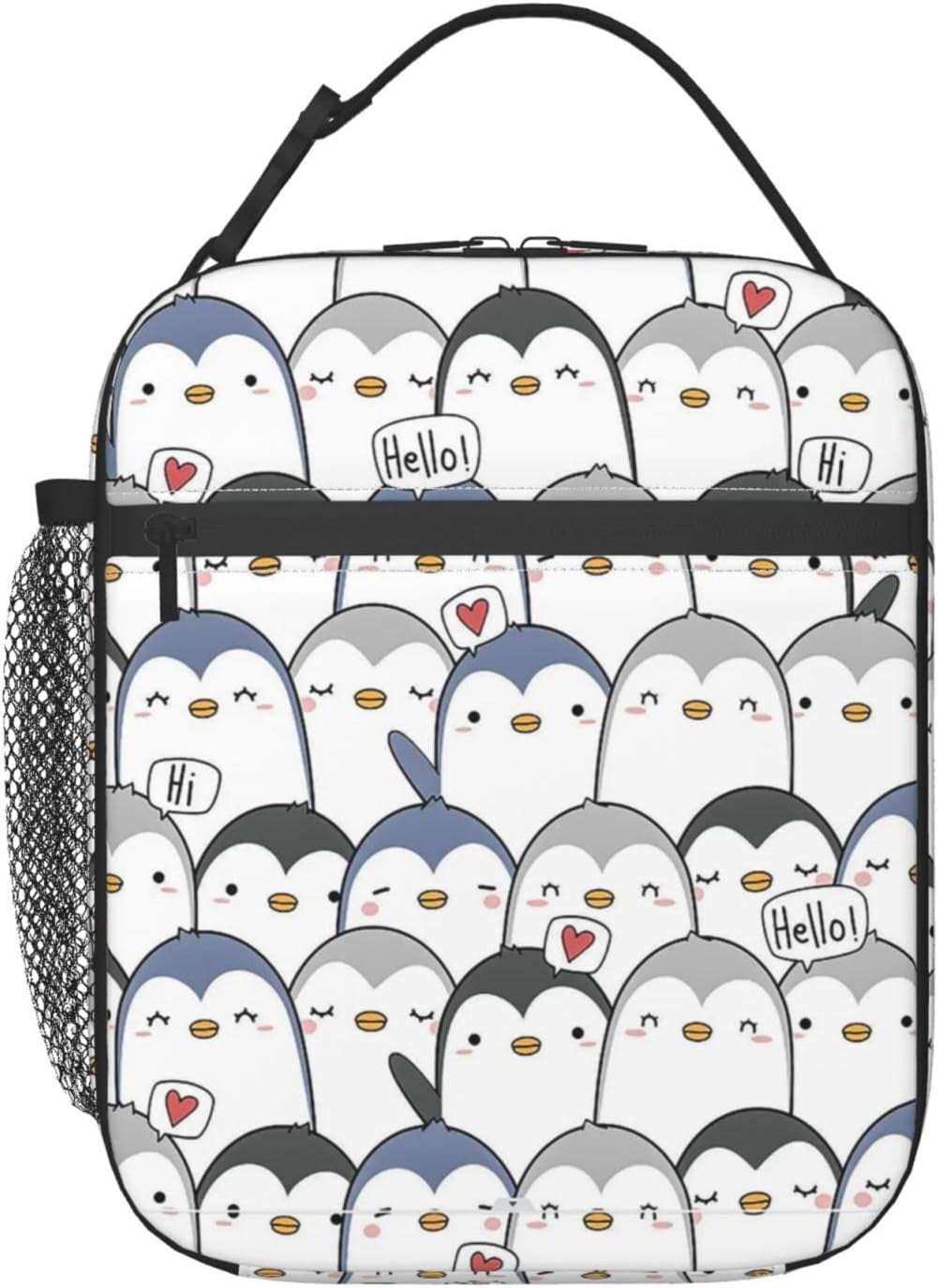 Baiyi Cute Penguin Lunch Bag For Men/Women/Girls/Boys School Work