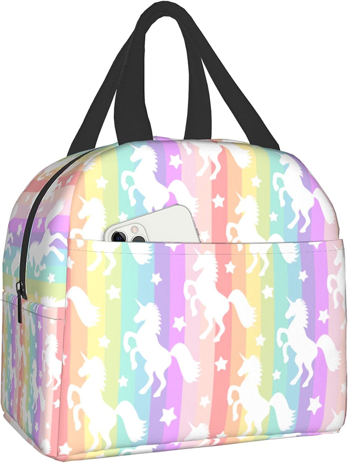 Baiyi Lunch Box for Girls, Unicorn Lunch Bag Kids Insulated Unicorn