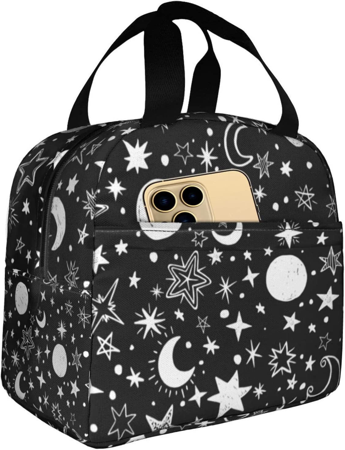 Baiyi Polka Dot Lunch Box for Women Girls Reusable Lunch Bag Insulated