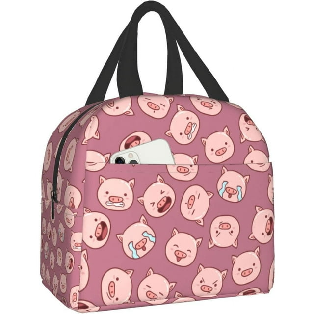 Baiyi Polka Dot Lunch Box for Women Girls Reusable Lunch Bag Insulated
