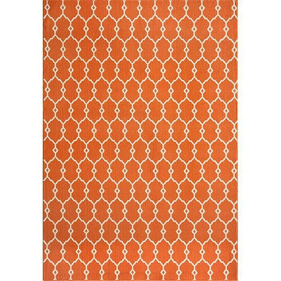 Baja 2.25 ft. x 7.5 ft. Runner Rug - Orange