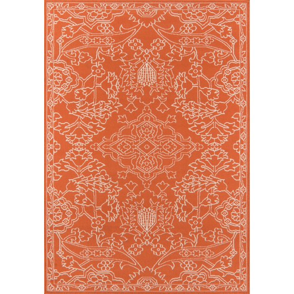 Momeni BAJA0BAJ22ORG1837 Baja Collection Area Rug, 1'8" x 3'7", Orange