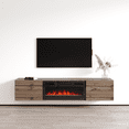 thumbnail image 1 of Baja BL-EF Floating Fireplace TV Stand, 1 of 5