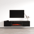 thumbnail image 1 of Baja BL-EF Floating Fireplace TV Stand, 1 of 5