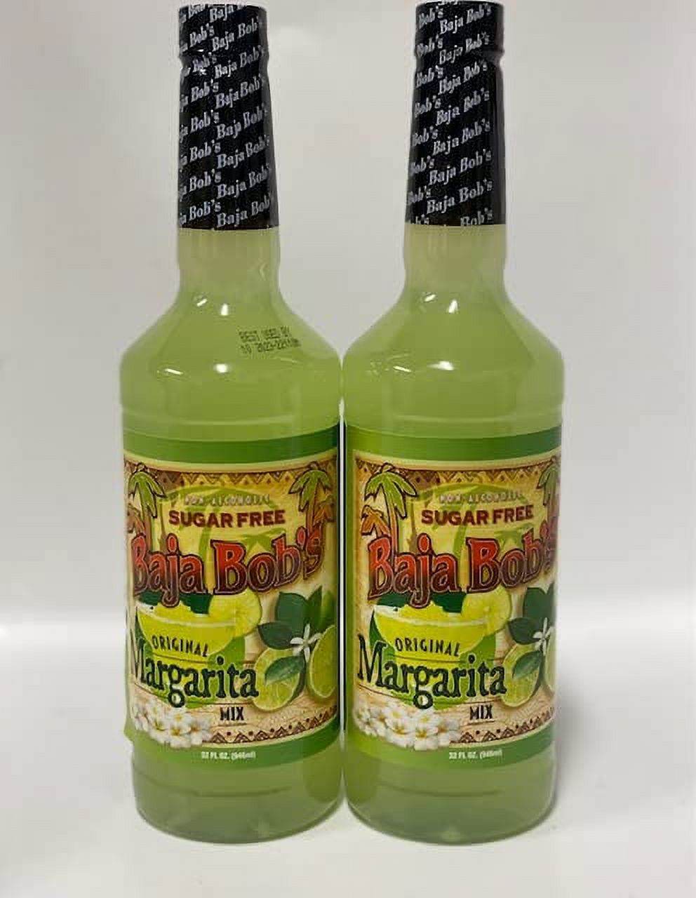 Baja Bob's Original Margarita Mix Flavor 32Oz Bottle Sugar Free