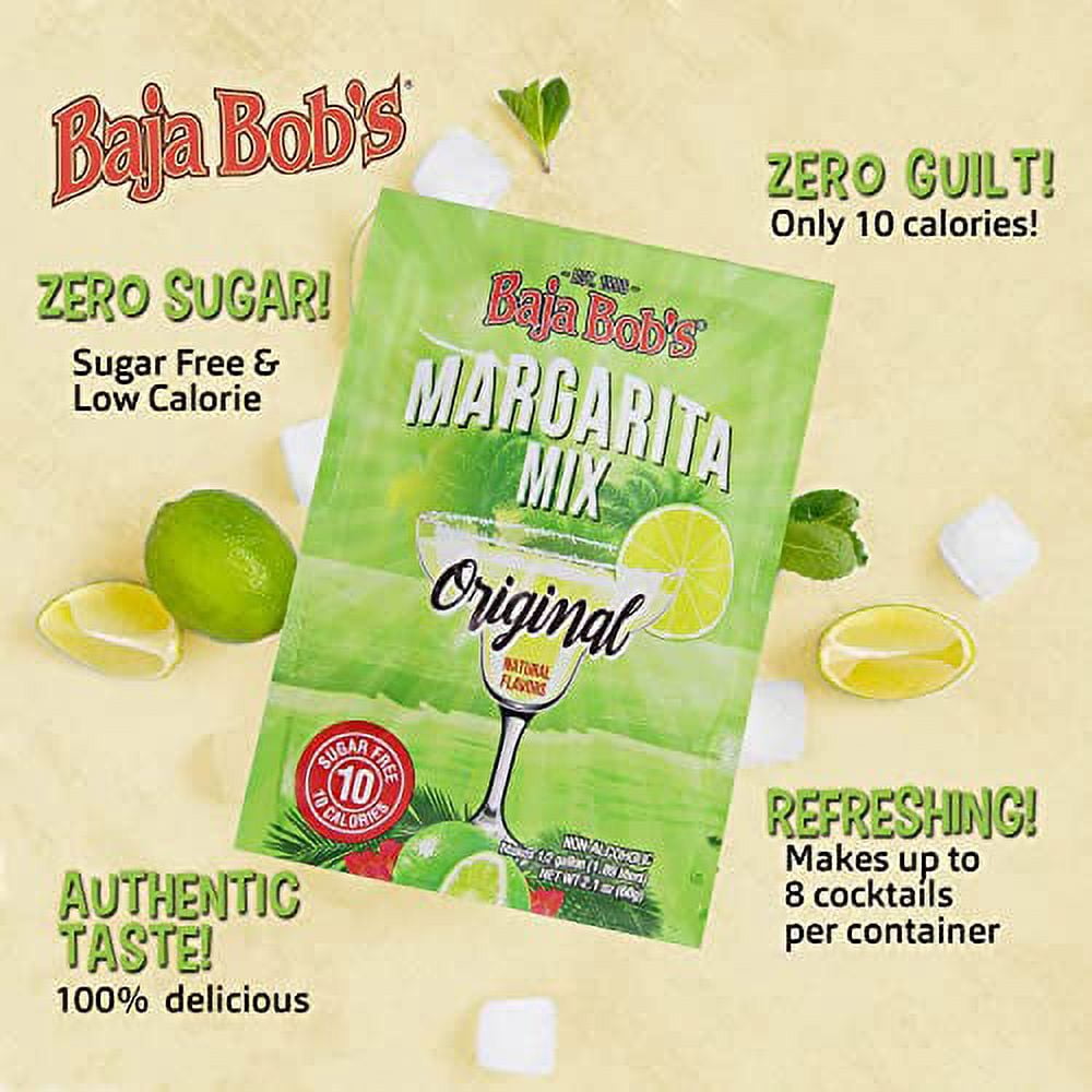 Baja Bob's Original Margarita Party Powder Packet (Makes 1/2 Gallon of
