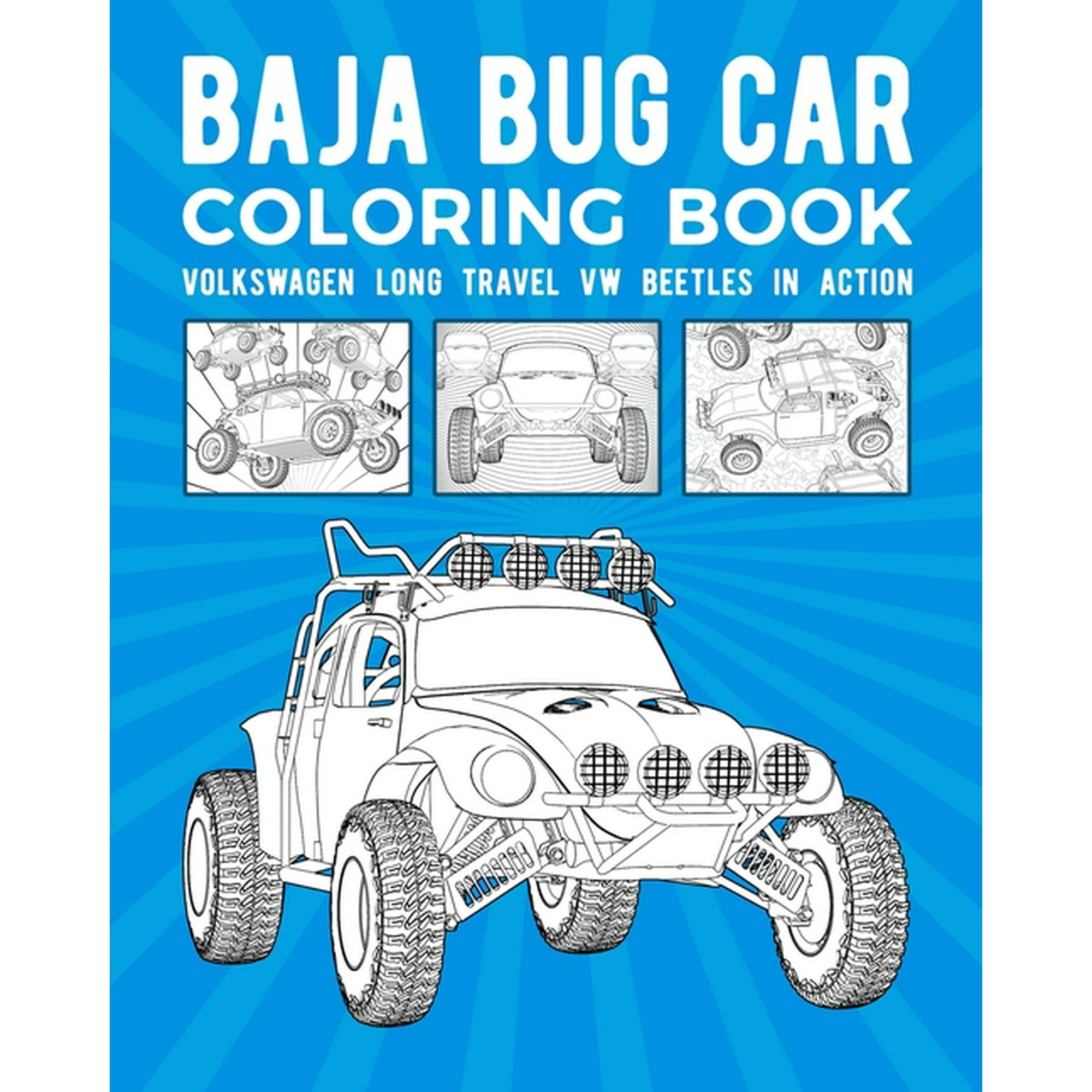 vw beetle coloring page