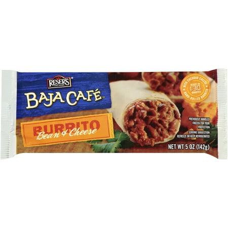 Reser's Baja Café Bean & Cheese Burrito, 5 oz (Frozen)
