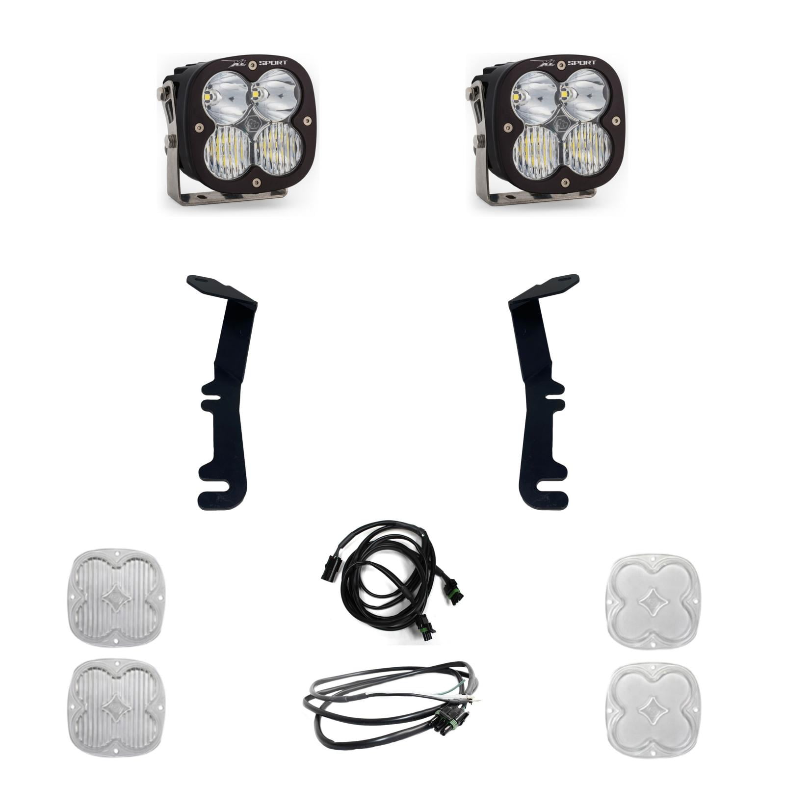Baja Design 447774 A-Pillar Kit For 21-23 Ram 1500 TRX XL Sport