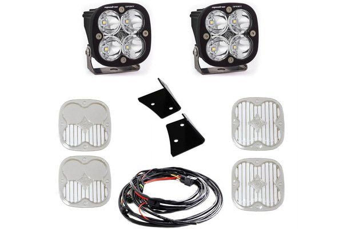 Baja Design 447796 Spot A-Pillar Kit For Jeep JK Squadron Sport Fits select: 2015-2018 JEEP WRANGLER UNLIMITED, 2012-2014 JEEP WRANGLER