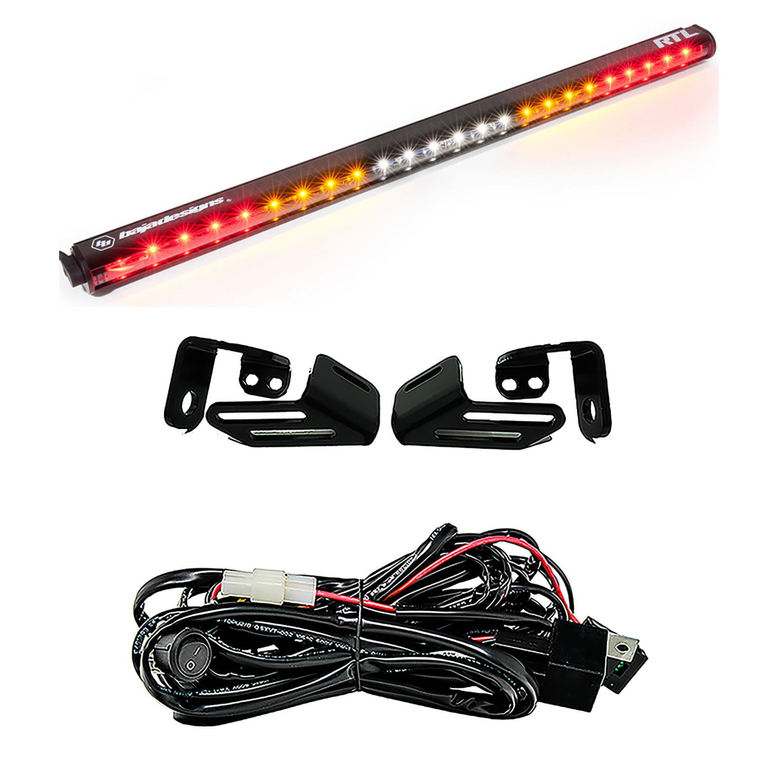 Baja Design 447833 RTL 30in. Turn Signal Tail Light Kit For 18 Wildcat XX Clear