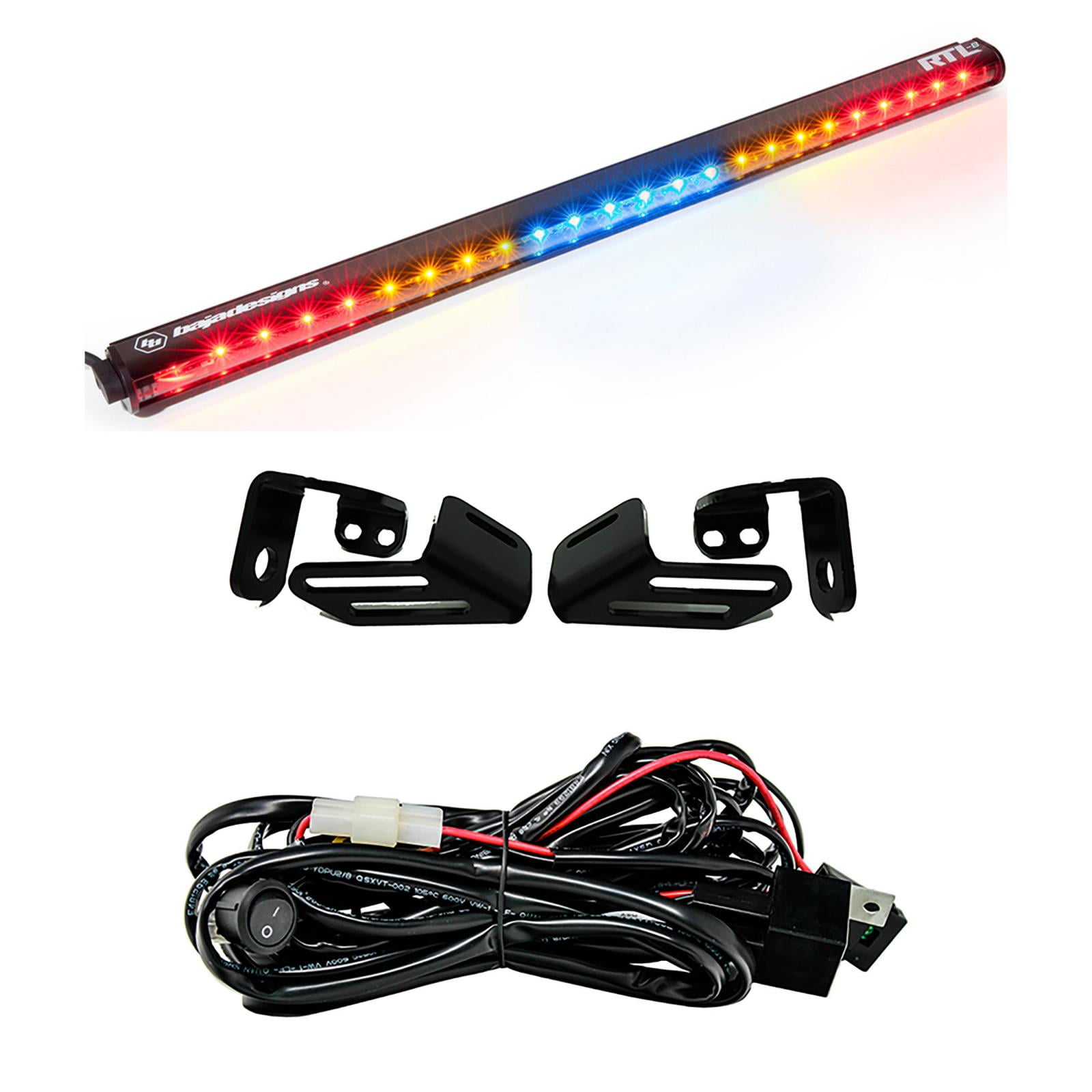 Baja Design 447834 RTL 30in. Rear Tail Light Kit For 18 Wildcat XX Blue