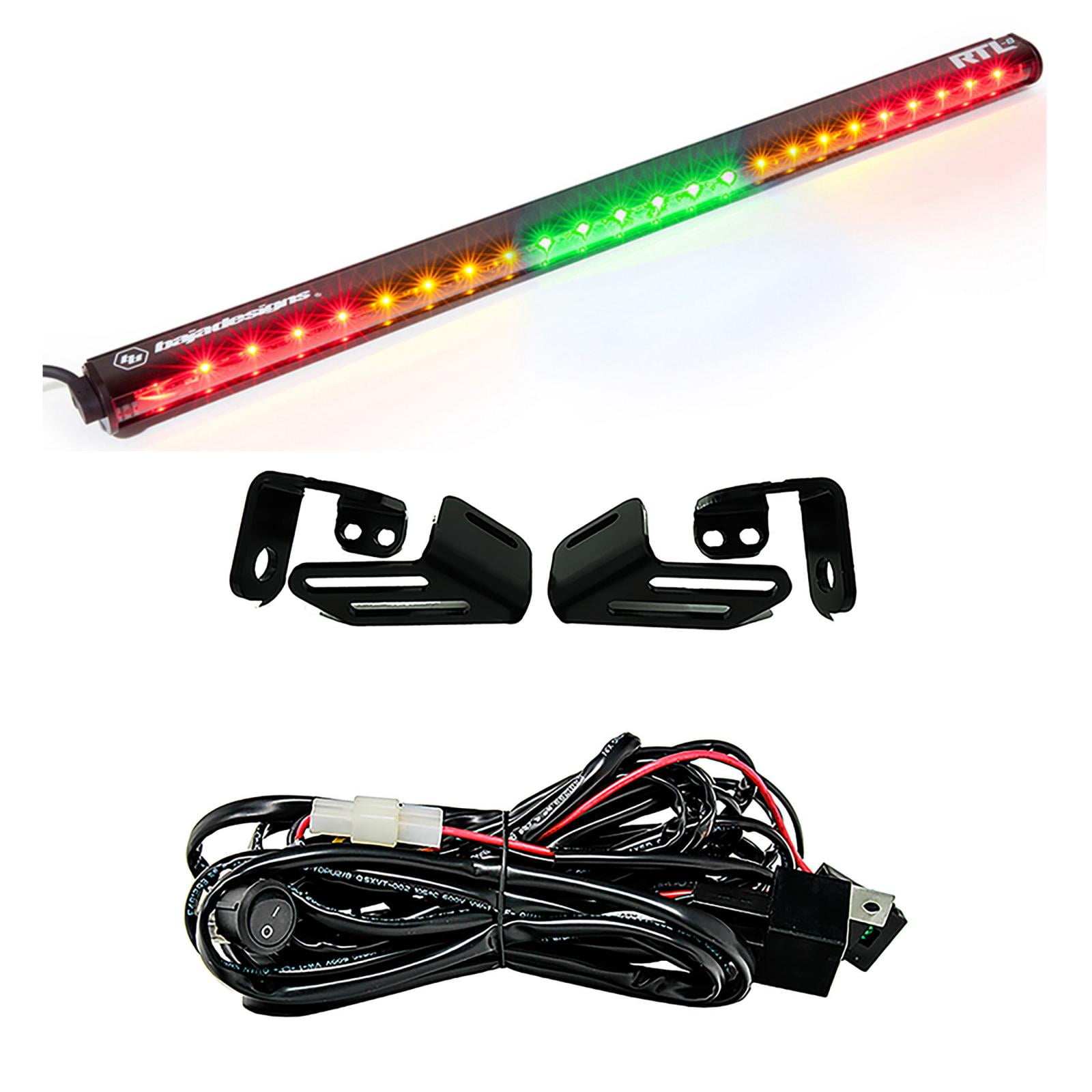 Baja Design 447835 RTL 30in. Rear Tail Light Kit For 18 Wildcat XX Greenal