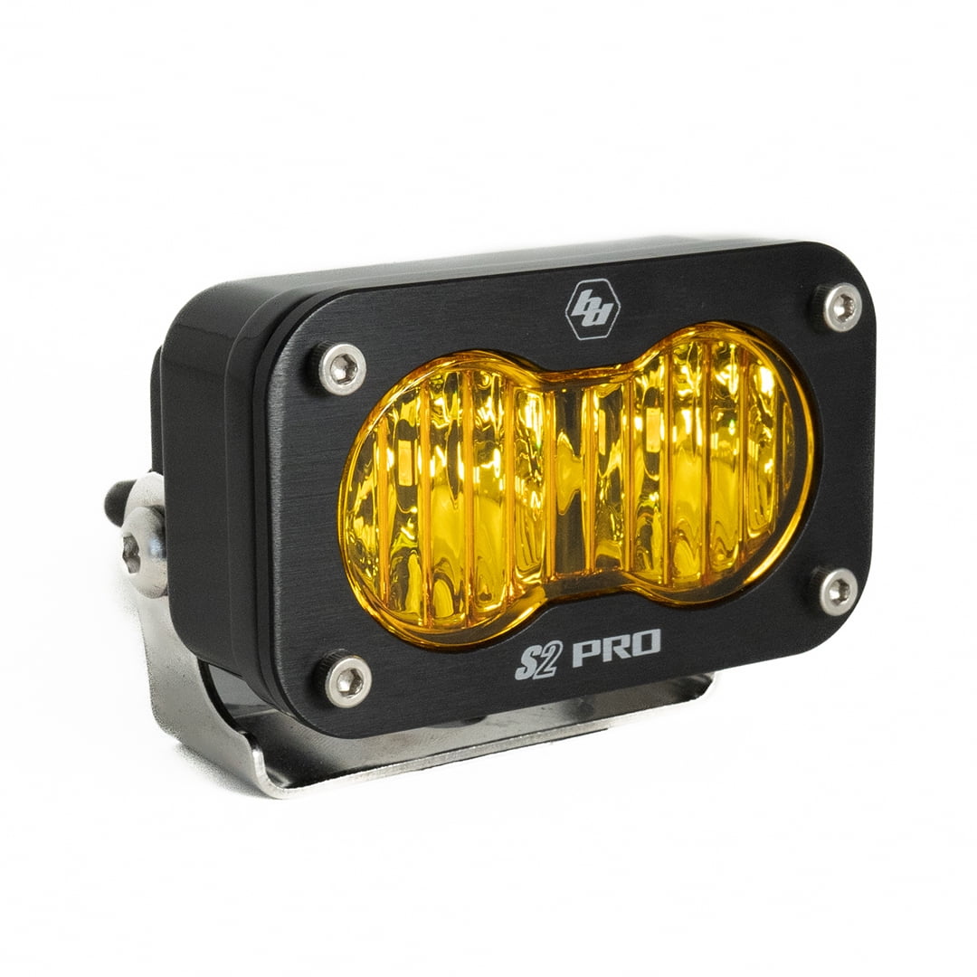 Baja Designs LED Light Wide Cornering Pattern Amber S2 Pro