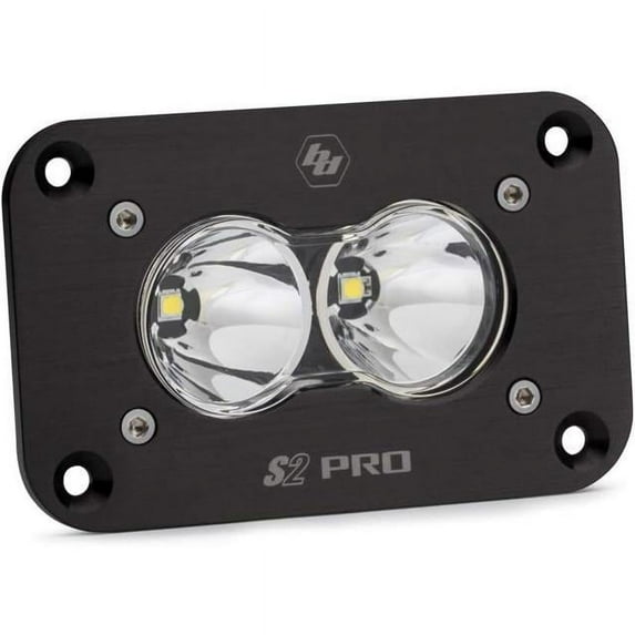 Baja Design 481001 LED Light Work/Scene Pattern Clear Black S2 Pro