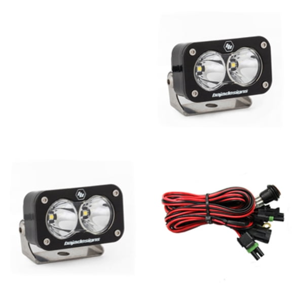 Baja Design 487801 LED Light Pods Spot Pattern Pair S2 Pro Series