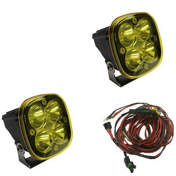 Baja Design Fits Squadron Pro Pair Amber LED Spot 497811