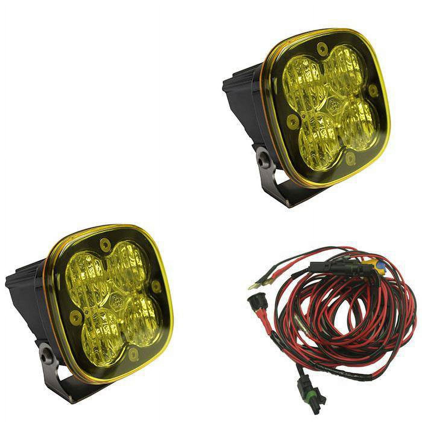 Baja Design Fits Squadron Pro Pair Amber LED Wide Cornering 497815