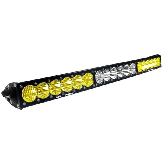 Baja Designs OnX6 Arc Series 30-inch Dual Control Pattern LED Light Bar * Amber and White