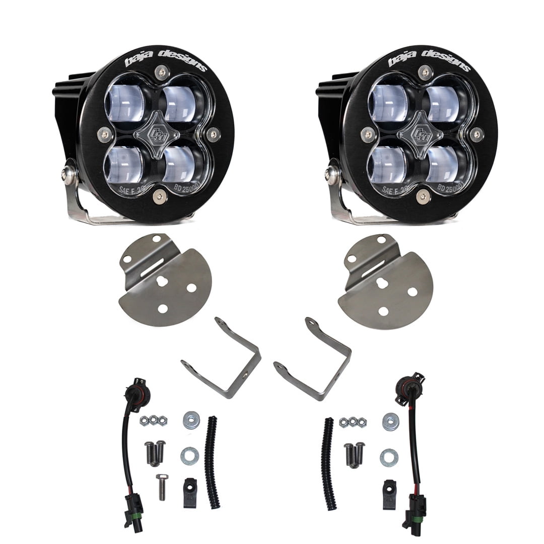Baja Designs 447615 Canyon/Colorado Fog Light & Fog Pocket Kit for 2015 Chevrolet Silverado and GMC Sierra
