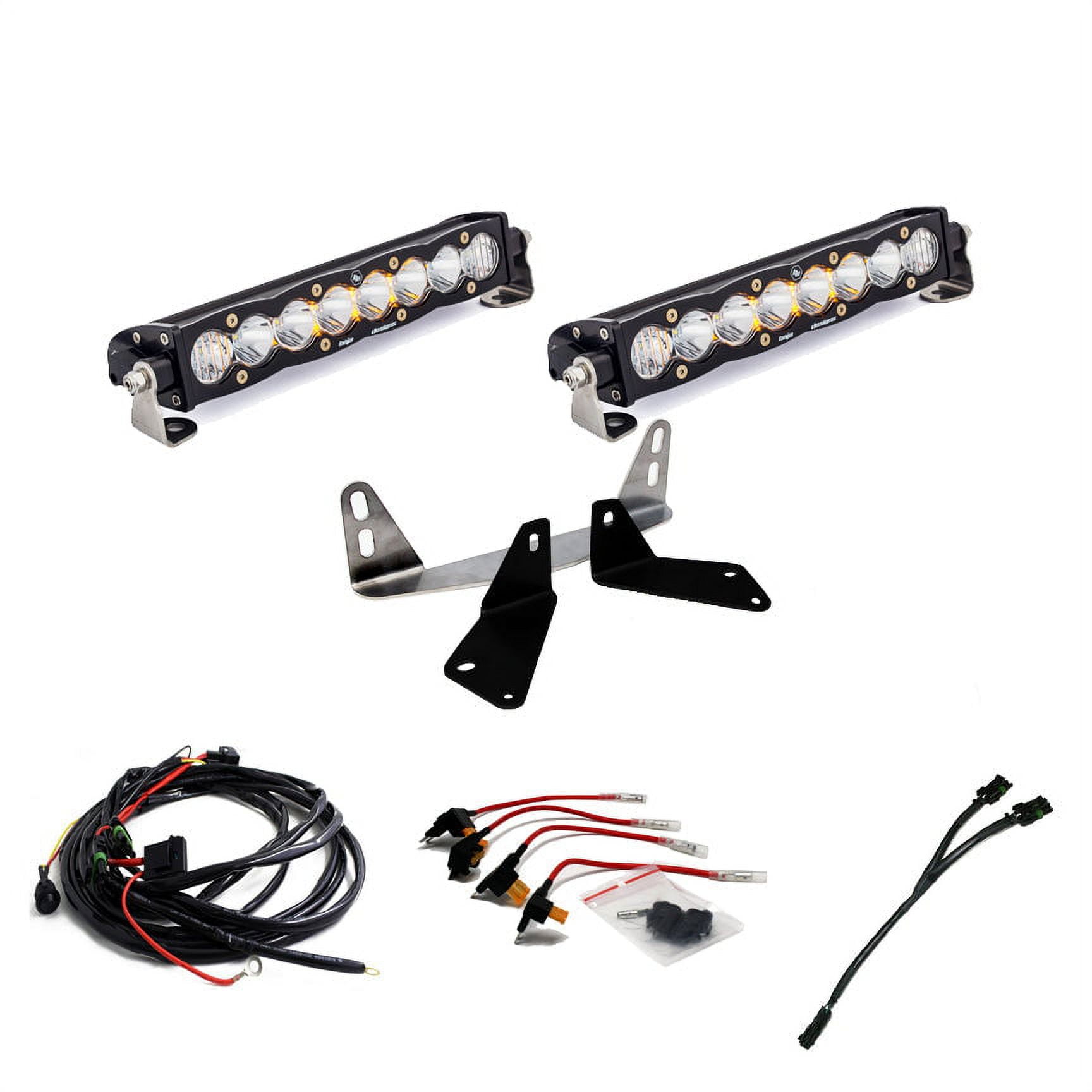 Baja Designs 2018-2022 Fits Ford F-150 Dual 10 Inch S8 Light Bar Kit 447660