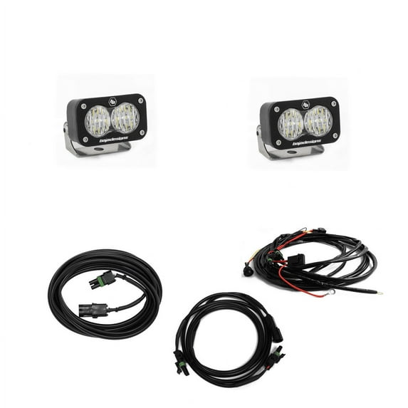 Baja Designs 2018-2022 Fits Jeep Wrangler JL Dual S2 Sport WC LED Light Reverse Kit 447651