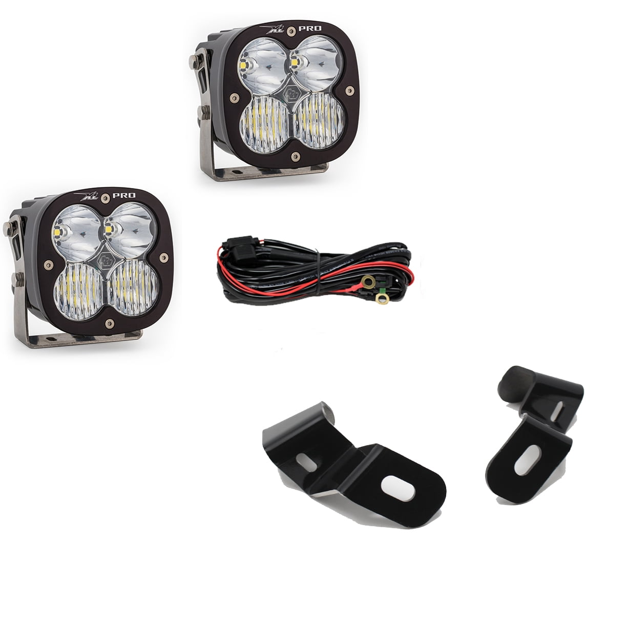 Baja Designs 2019-2020 Fits Dodge Ram 2500 3500 A-Pillar XL Pro Driving Combo LED Light Pods Kits 448037