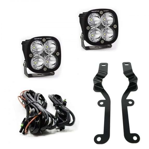 Baja Designs 2019 Silverado 1500 Squadron Sport A-Pillar Kit * Bright LED Off-Road Lighting for Chevrolet Silverado 1500