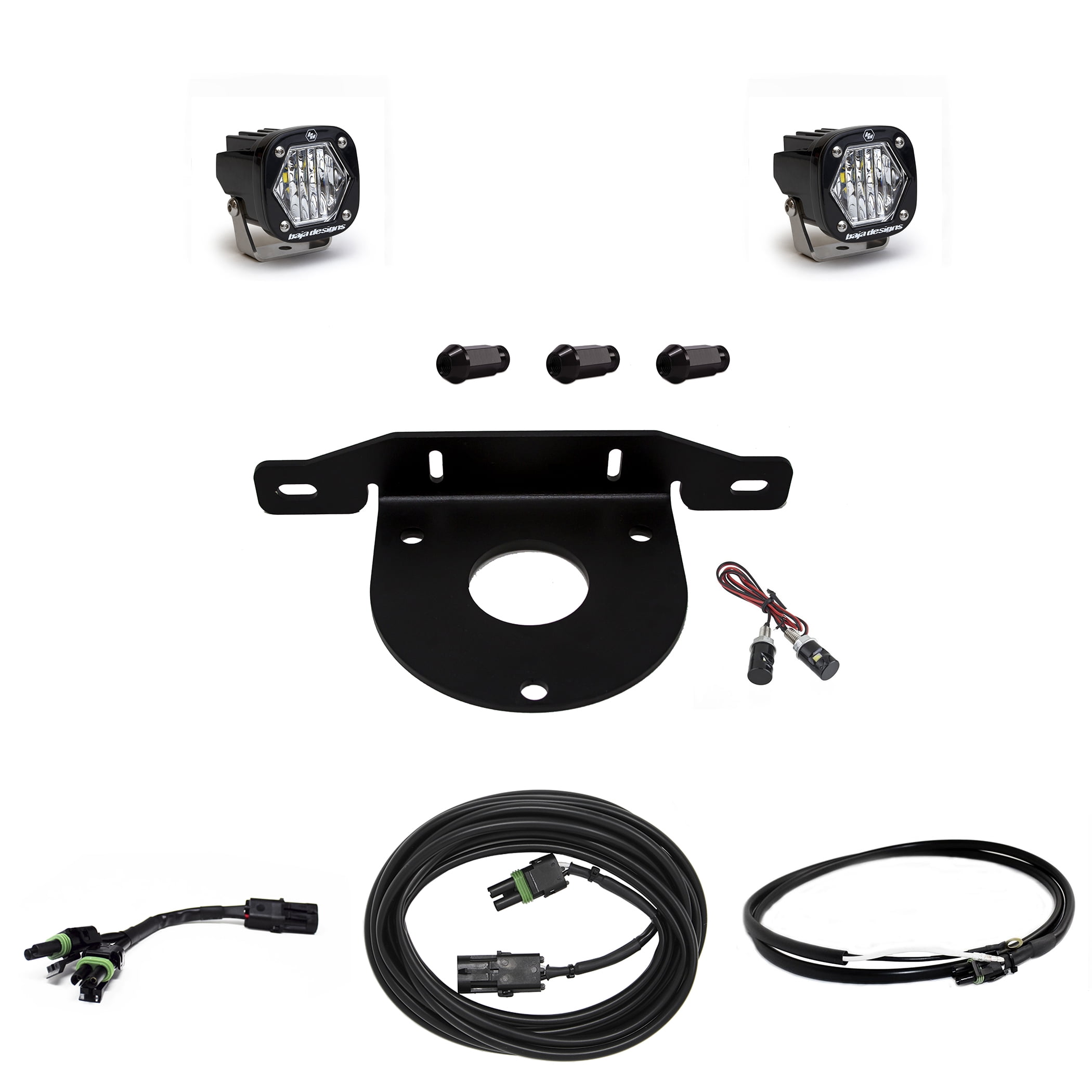Baja Designs 2021-2022 Fits Ford Bronco Dual S1 W/C with Upfitter Reverse Kit 447766UP