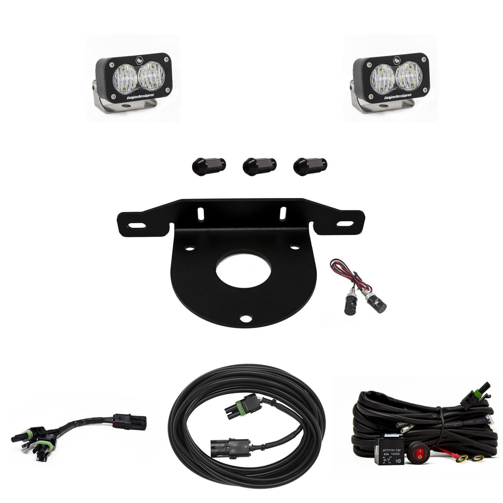 Baja Designs 2021-2022 Fits Ford Bronco Dual S2 Sport W/C Reverse Kit 447767