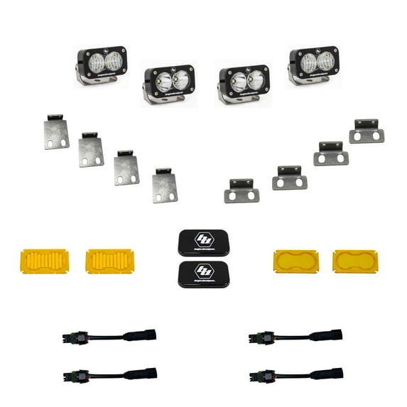 Baja Designs 2021-2022 Fits Ford Raptor S2 Pro Fog Pocket Kit 448053