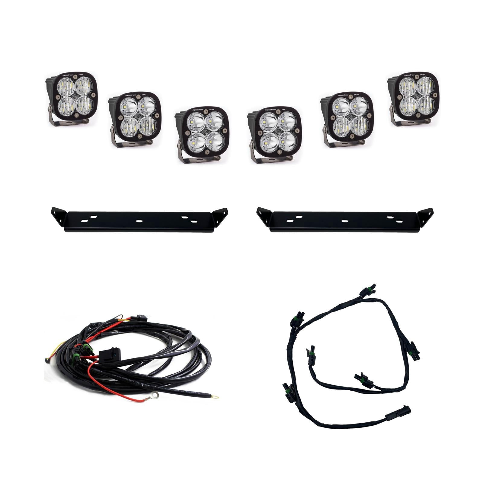 Baja Designs 2021-2022 Fits Ford Raptor Squadron Pro Behind Grill Kit 448062