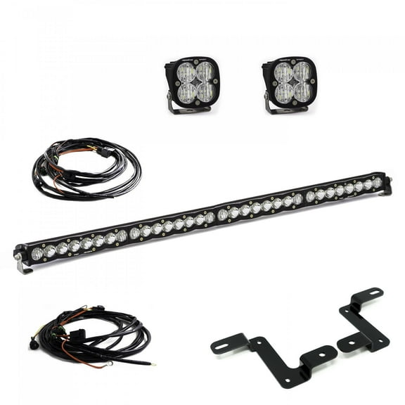 Baja Designs 40" Driving Combo Lights for Wrangler JL S8 Squadron Sport 447506