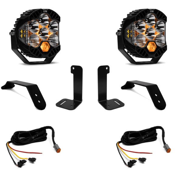 Baja Designs - 447659UP Fits select: 2018-2019,2021 JEEP WRANGLER UNLIMITED