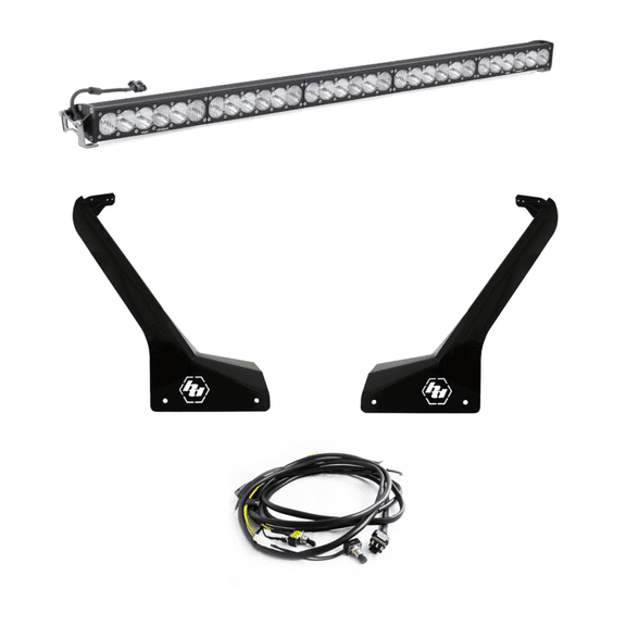 Baja Designs - 447666 - Cube, Round, Rectangular, & Oval Light Mounts & Brackets - 810031742226 Fits select: 2018-2019,2021 JEEP WRANGLER UNLIMITED